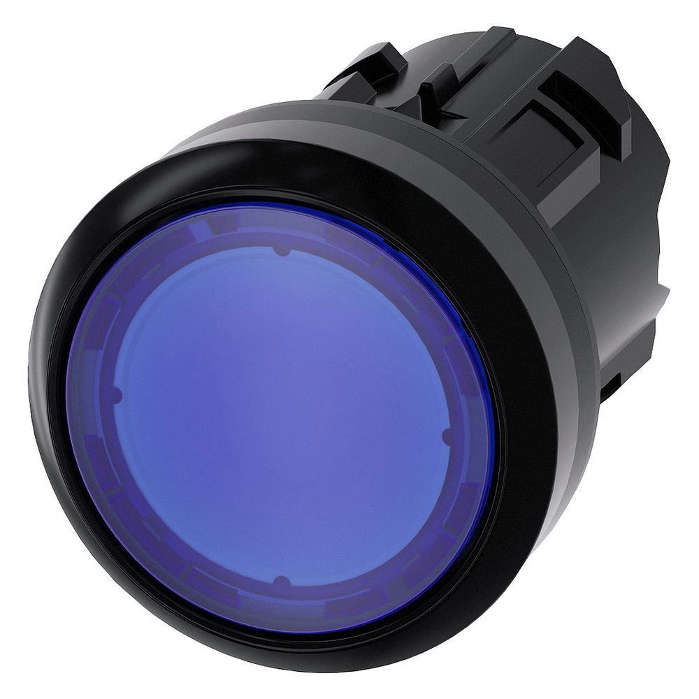 Siemens Leuchtdrucktaster 3SU1001-0AB50-0AA0 flach rund blau 22,3mm Kunststof... SIEMENS-3SU10010AB500AA0 4011209947139 (Abb. 8)
