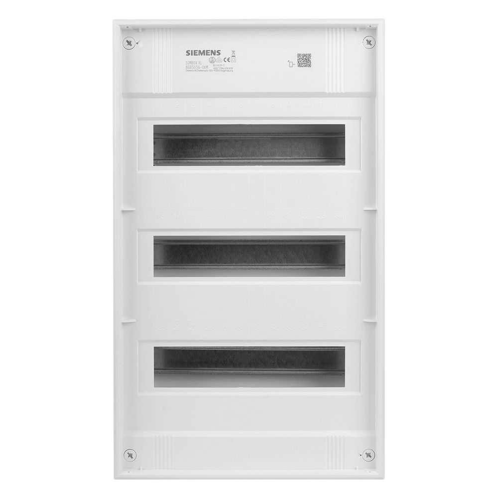 Siemens SIMBOX XL Kleinverteiler 3-reihig 36 Module Aufputz Kunststoff IP30 515x30... SIEMENS-8GB5036-0KM 4001869461731 (Abb. 5)