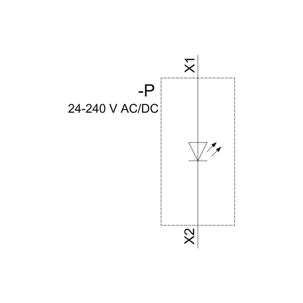 Siemens LED-Modul Weiß 24-240V AC/DC mit Schraubanschluss 3SU1401-2BH60-1AA0... SIEMENS-3SU14012BH601AA0 4011209938830 (Abb. 3)
