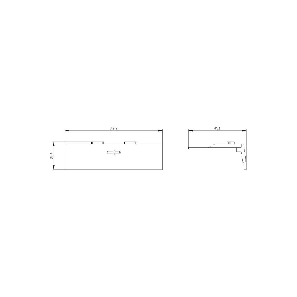 Siemens Klemmenabdeckung 3-polig für 3VA1 100/160 3VA9111-0WD30... SIEMENS-3VA91110WD30 4042949009184 (Abb. 2)