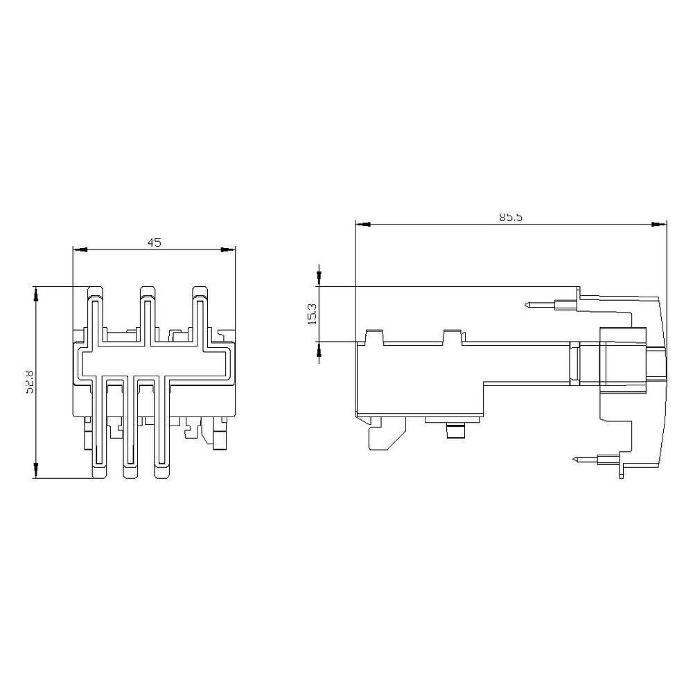 Siemens Verbindungsbaustein elektrisch und mechanisch für 3RV2011 und 3RT201 mit ... SIEMENS-3RA29112AA00 4011209740976 (Abb. 5)