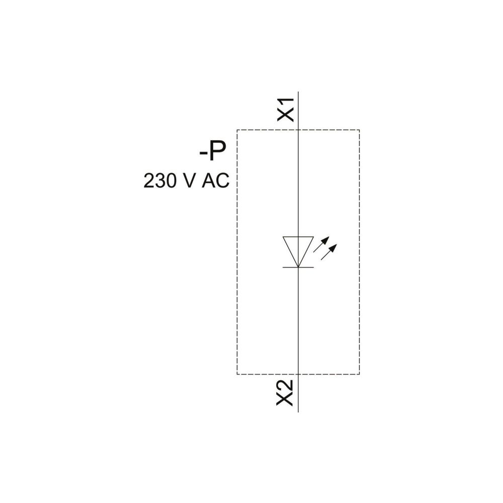 Siemens LED-Modul mit integrierter LED weiß AC 230V Schraubanschluss 3SU14012... SIEMENS-3SU14012BF601AA0 4011209943971 (Abb. 3)