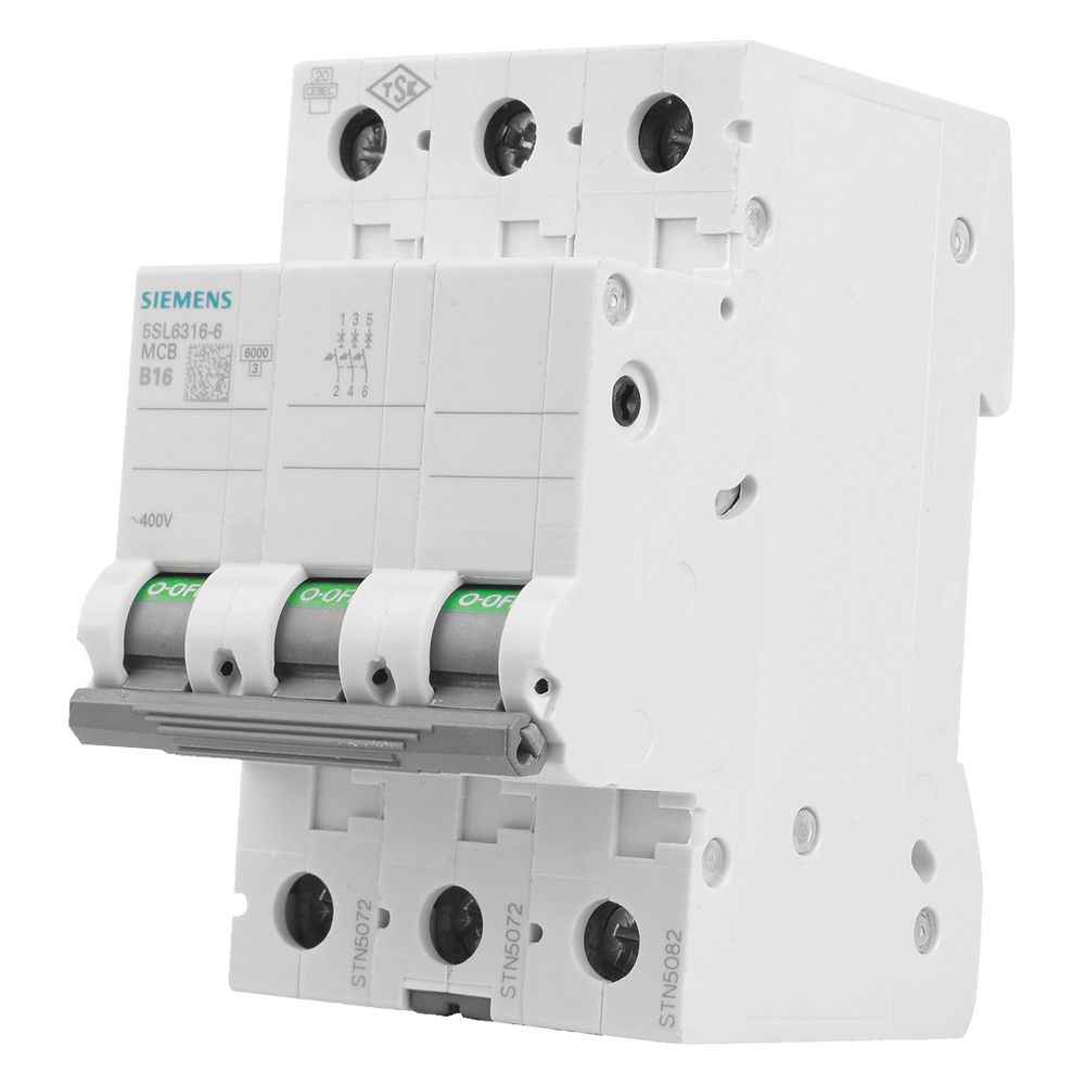 Siemens Leitungsschutzschalter 5SL6316-6 3-polig B 16A 6kA 400V... SIEMENS-5SL63166 4001869388861 (Abb. 13)