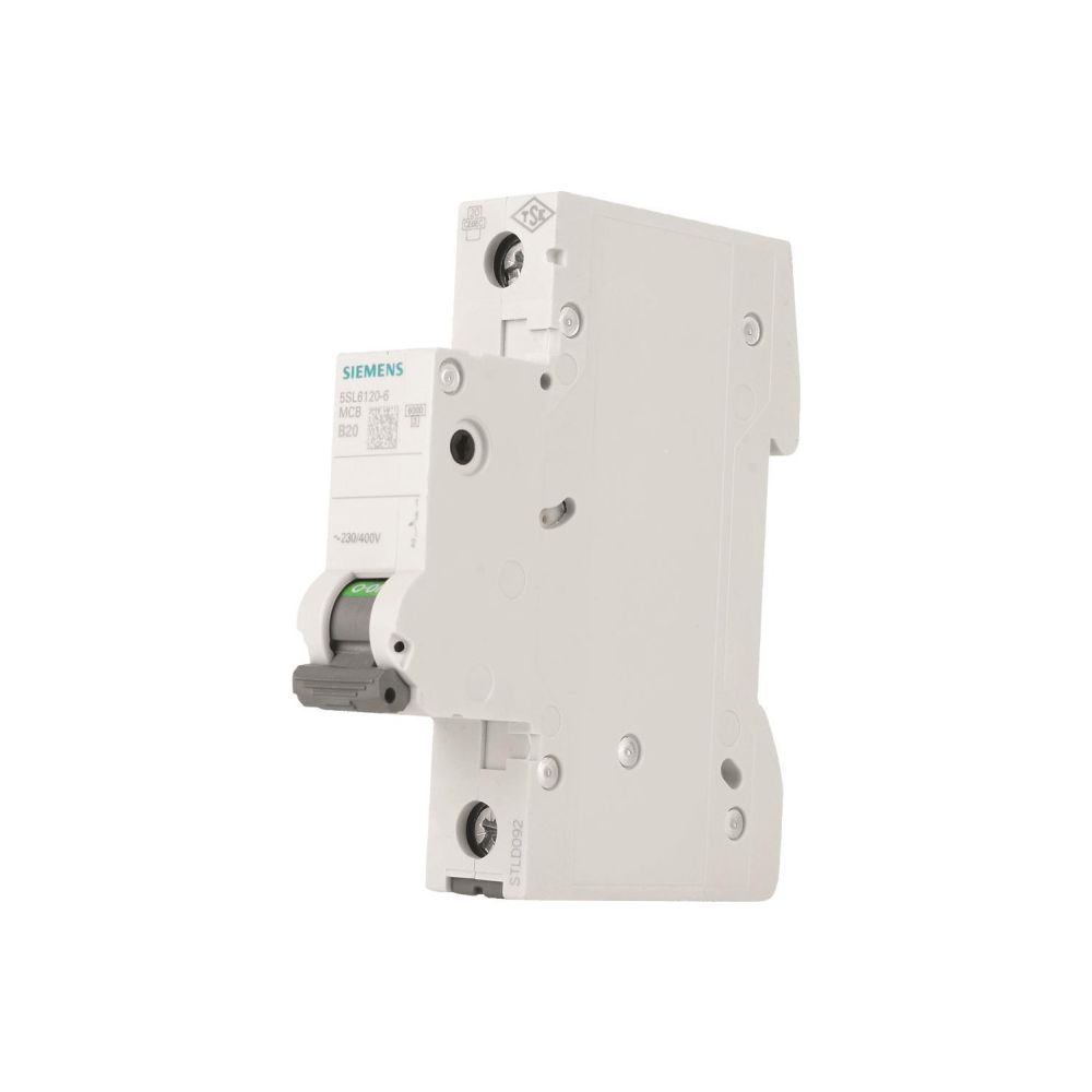 Siemens Leitungsschutzschalter 5SL6120-6 1-polig B 20A 6kA 1TE... SIEMENS-5SL61206 4001869388311 (Abb. 6)