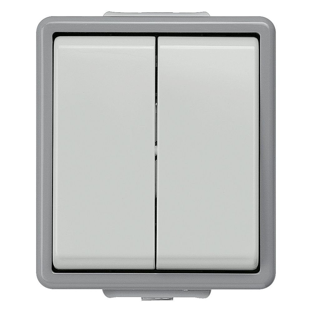 Siemens Serienschalter DELTA Fläche Aufputz IP44 250V 10A Kunststoff Grau 66x75x54mm 5... SIEMENS-5TA4705 4001869002484 (Abb. 4)