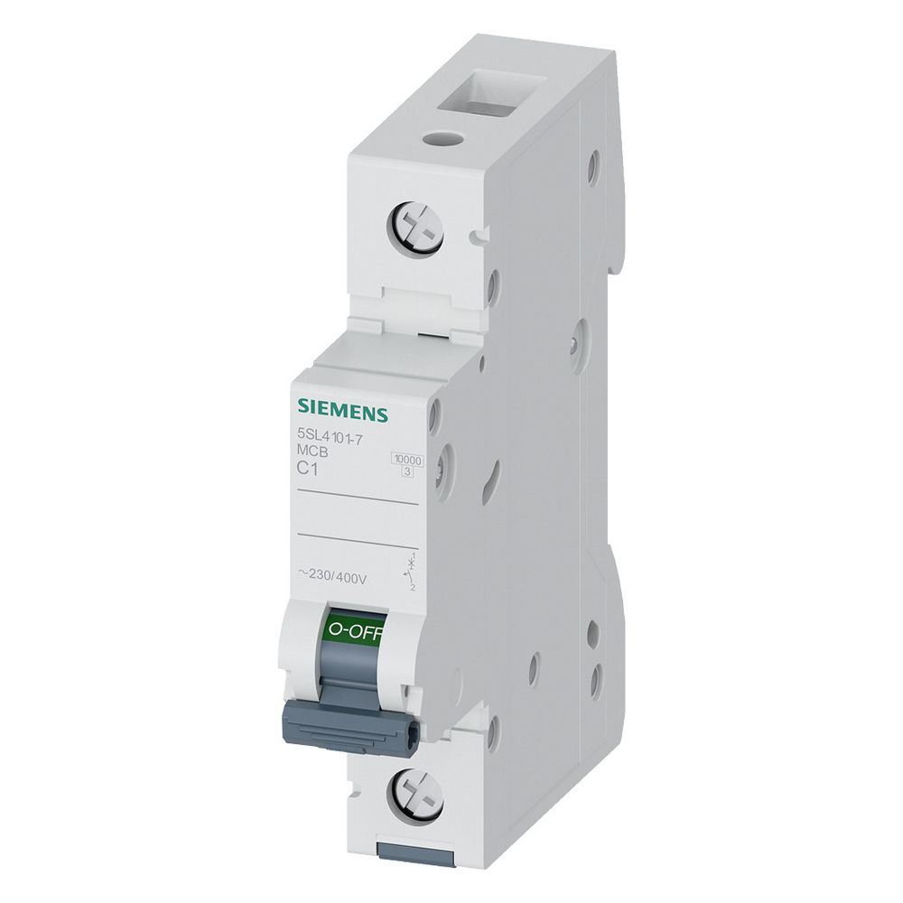 Siemens Leitungsschutzschalter 5SL4101-7 1-polig Charakteristik C 1A 10kA 1TE... SIEMENS-5SL41017 4001869440088 (Abb. 6)