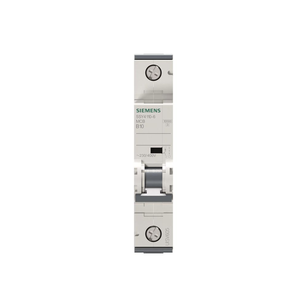 Siemens Leitungsschutzschalter 5SY4 1-polig B 10A 10kA 1TE 5SY4110-6... SIEMENS-5SY41106 4001869181196 (Abb. 5)