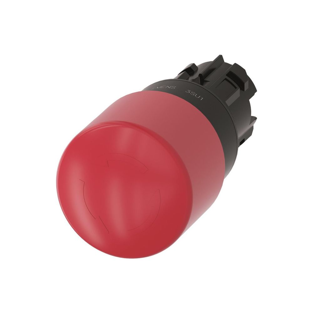 Siemens SIRIUS ACT Not-Halt-Pilzdrucktaster Dreh-Entriegelung rund rot 33,8mm... SIEMENS-3SU10001GB200AA0 4011209946415 (Abb. 2)