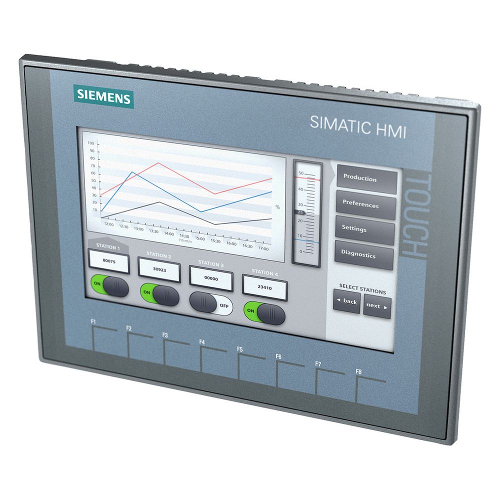 Siemens SIMATIC HMI KTP700 Basic Panel 7" TFT Touch PROFINET 800x480 6AV2123-... SIEMENS-6AV21232GB030AX0 4034106029210 (Abb. 4)