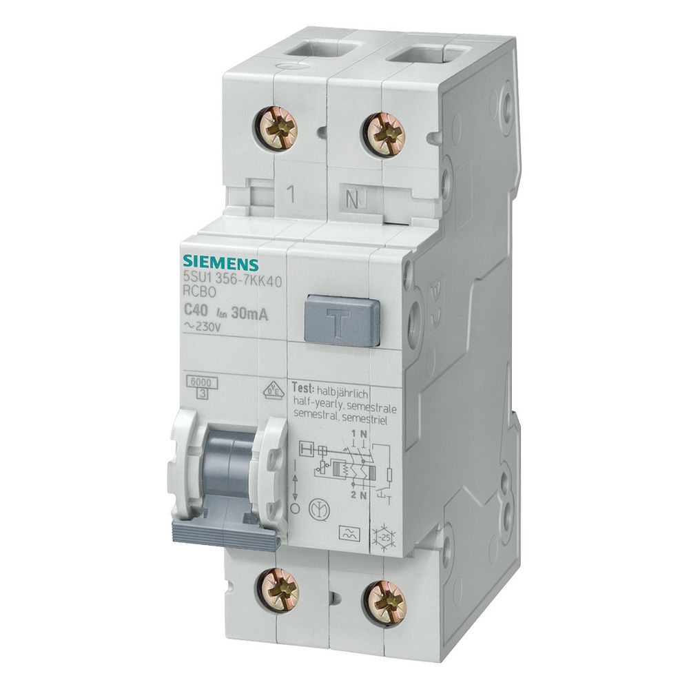 Siemens 5SU13567KK10 FI-/Leitungsschutz- einrichtung TypA T70mm 30mA 6kA C 10A... SIEMENS-5SU13567KK10 4001869306797 (Abb. 4)