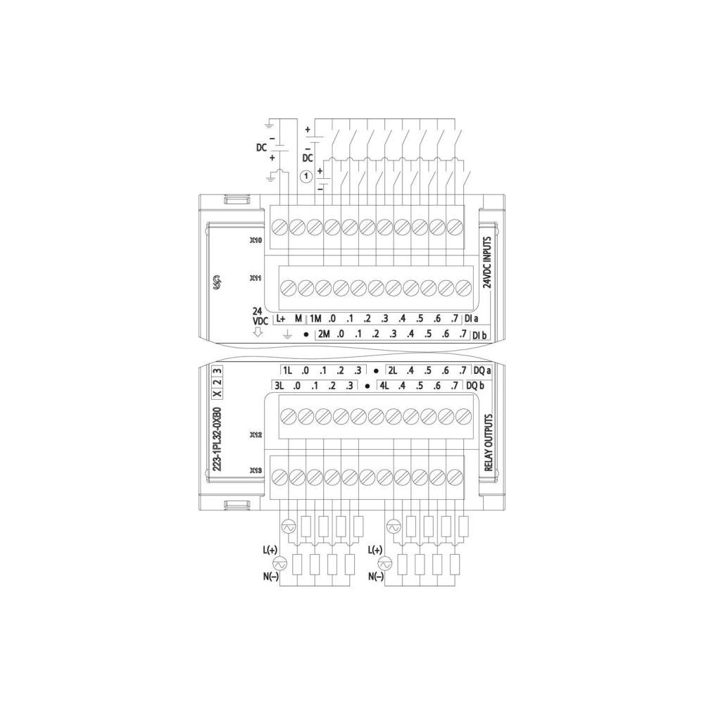 Siemens SIMATIC S7-1200 SM 1223 Digitale Ein- und Ausgangsbaugruppe 16DI/16DO... SIEMENS-6ES72231PL320XB0 6940408102019 (Abb. 3)