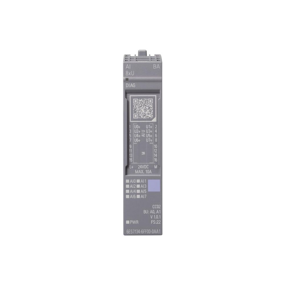 Siemens SIMATIC ET 200SP Analogeingabemodul AI 8xU 16 Bit 15x73x58mm IP20 6ES... SIEMENS-6ES71346FF000AA1 4047623405528 (Abb. 2)