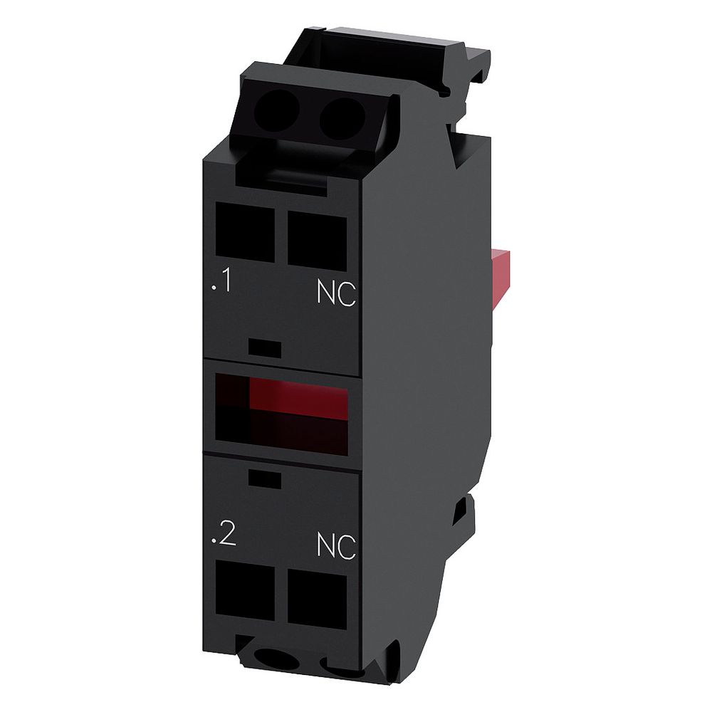 Siemens Kontaktmodul 3SU1400-1AA10-3CA0 mit 1 Öffner Federzuganschluss Frontb... SIEMENS-3SU14001AA103CA0 4011209950900 (Abb. 6)