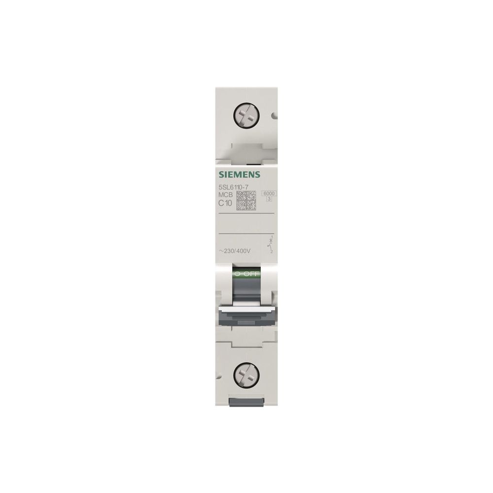 Siemens Leitungsschutzschalter 5SL6110-7 1-polig C 10A 6kA 1TE... SIEMENS-5SL61107 4001869388182 (Abb. 3)