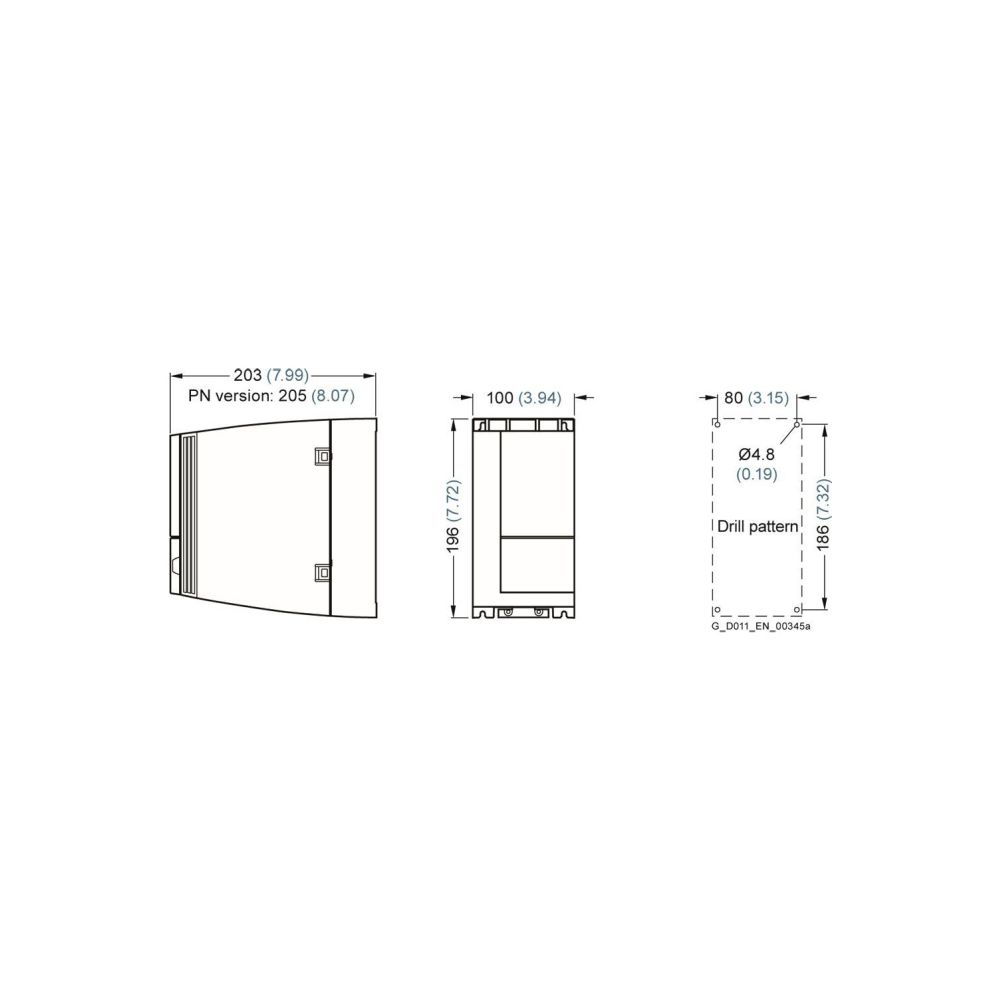 Siemens Frequenzumrichter SINAMICS G120C 7,5kW 3AC 380-480V mit Bremschopper ... SIEMENS-6SL32101KE217AF1 4042948663851 (Abb. 2)