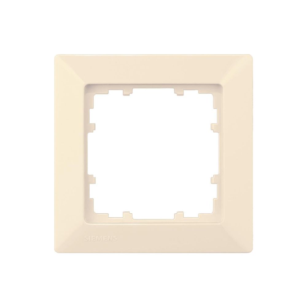 Siemens DELTA line Rahmen 1fach 80x80mm Elektroweiß 5TG25810... SIEMENS-5TG25810 4001869308708 (Abb. 2)