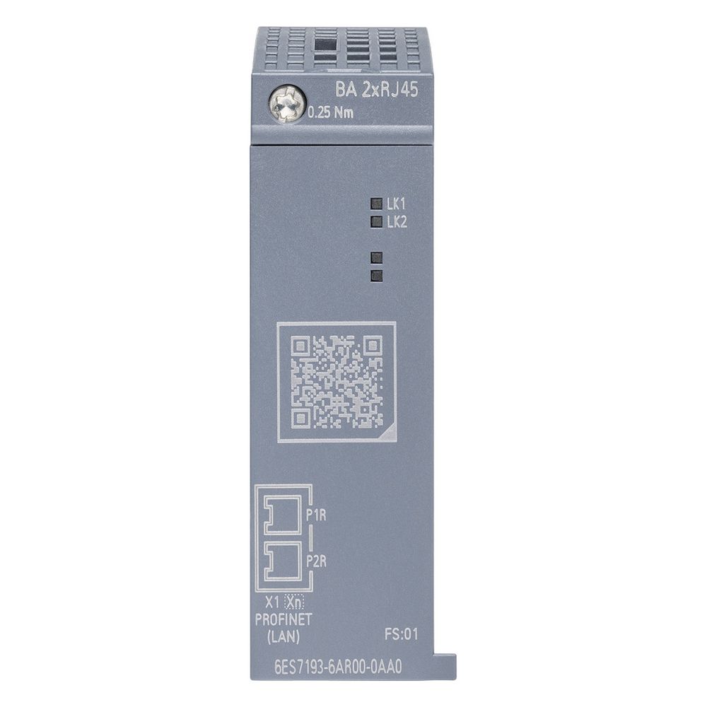 Siemens Busadapter BA 2xRJ45 für SIMATIC ET 200SP mit 2 RJ45 Buchsen 6ES71936... SIEMENS-6ES71936AR000AA0 4025515080930 (Abb. 7)