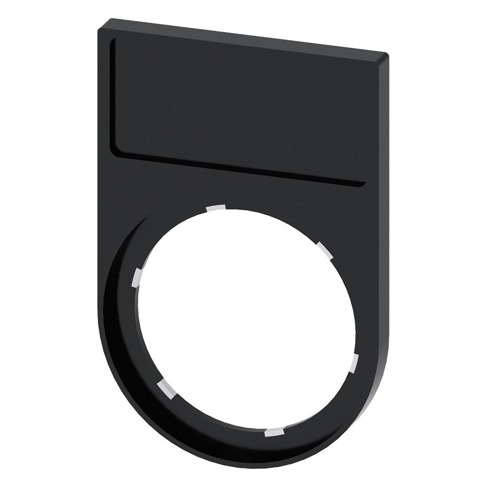 Siemens Schildträger flach abgerundet 29,8x44,8mm schwarz für Bezeichnungssch... SIEMENS-3SU19000AG100AA0 4011209959934 (Abb. 4)