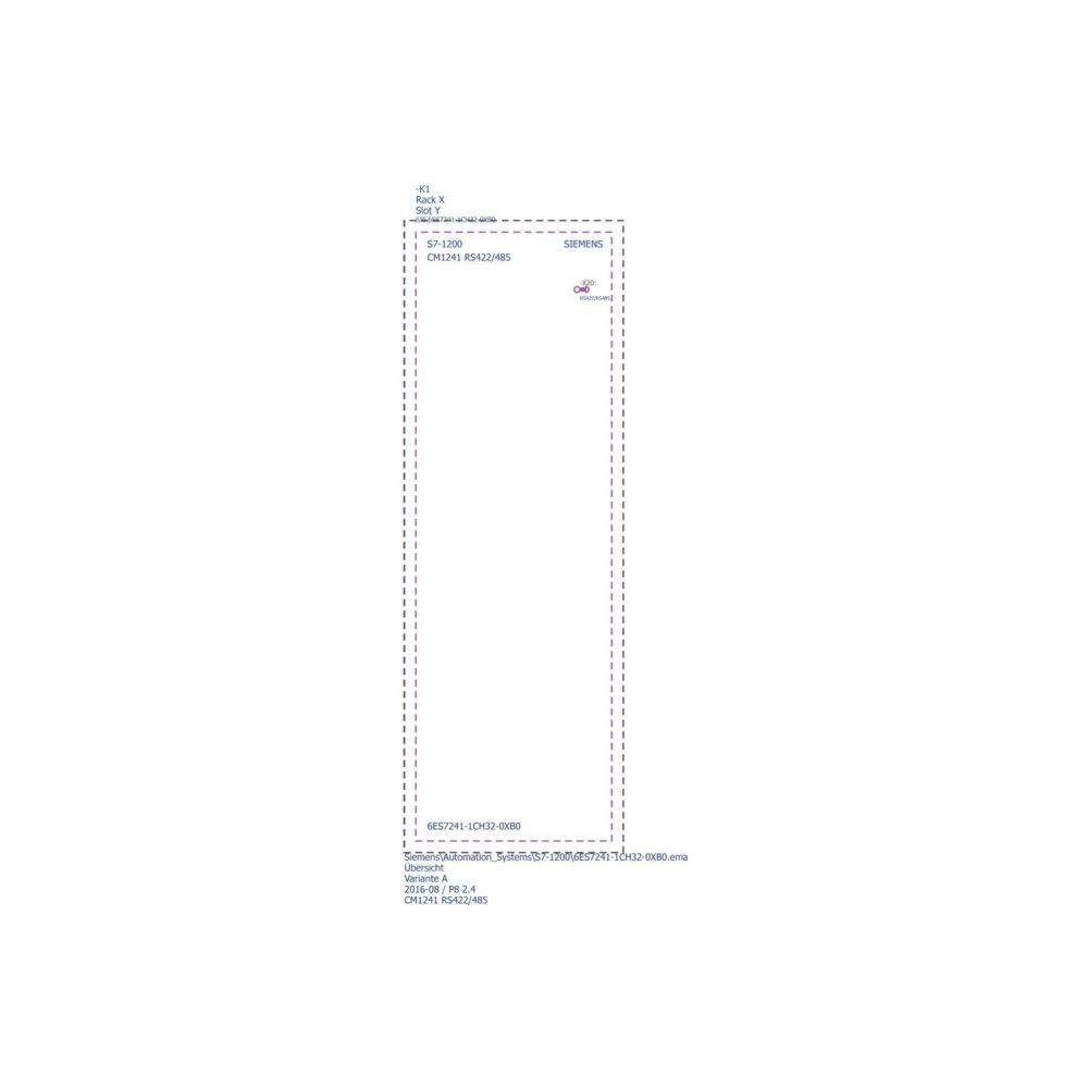 Siemens SIMATIC S7-1200 Kommunikationsmodul CM 1241 RS422/485 mit Potentialtr... SIEMENS-6ES72411CH320XB0 6940408102101 (Abb. 3)