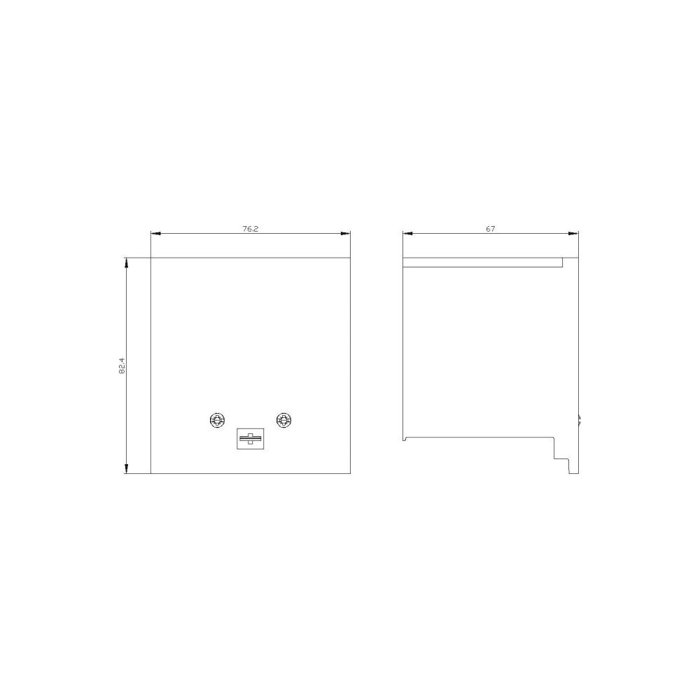 Siemens Klemmenabdeckung verlängert 3p für 3VA1 100/160 3VA91110WF30... SIEMENS-3VA91110WF30 4042949009436 (Abb. 2)
