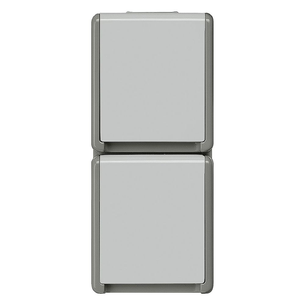 Siemens DELTA Flächenprogramm 2-fach Steckdose mit Klappdeckel IP44 16A 250V Kunststof... SIEMENS-5UB4723 4001869052069 (Abb. 4)