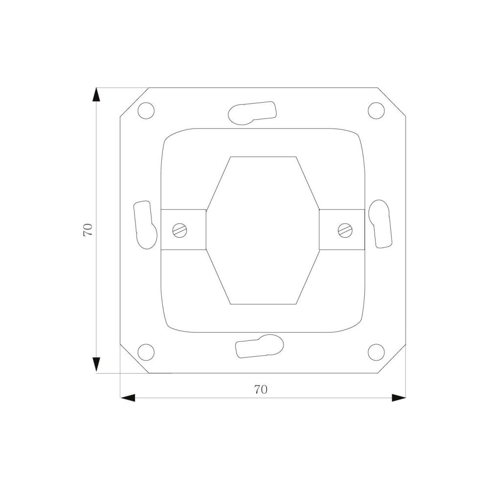 Siemens DELTA Jalousietaster Basiselement 2-polig 10A 250V Unterputz 70x70mm 5TA2114... SIEMENS-5TA2114 4001869038018 (Abb. 3)