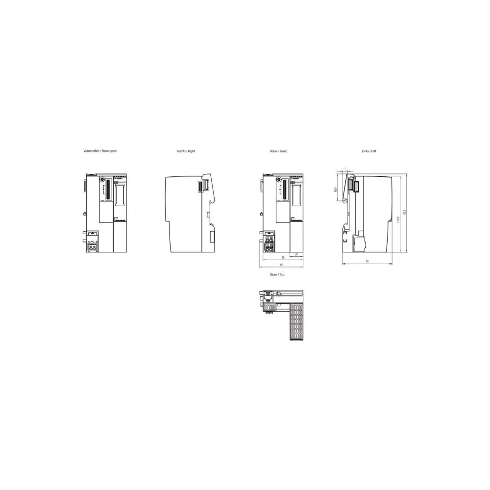 Siemens Kommunikationsprozessor CP 1542SP-1 Industrial Ethernet 100.000 kBit/... SIEMENS-6GK75426UX000XE0 4047622199619 (Abb. 2)