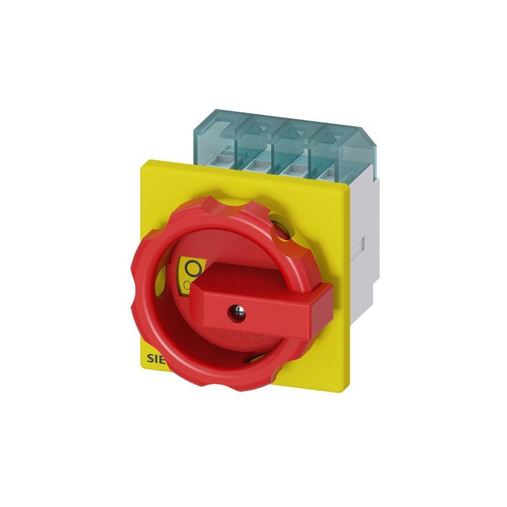 Siemens Not-Ausschalter 3LD20030TK53 3-polig 16A 8kW IP65 Frontbefestigung 4-Loch... SIEMENS-3LD20030TK53 4011209519213 (Abb. 2)