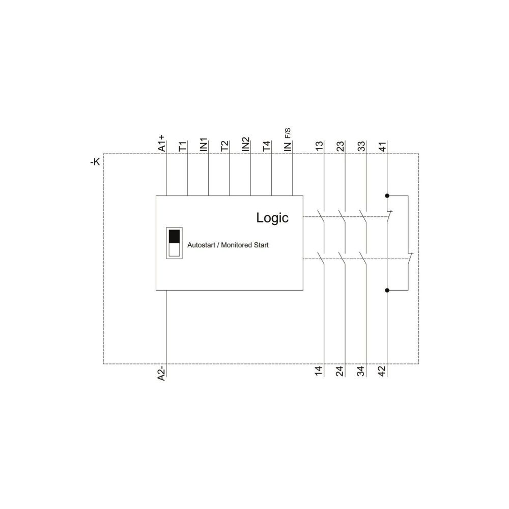 Siemens SIRIUS 3SK11111AW20 Sicherheitsschaltgerät Grundgerät 110-240V AC/DC 3 Au... SIEMENS-3SK11111AW20 4011209913516 (Abb. 3)