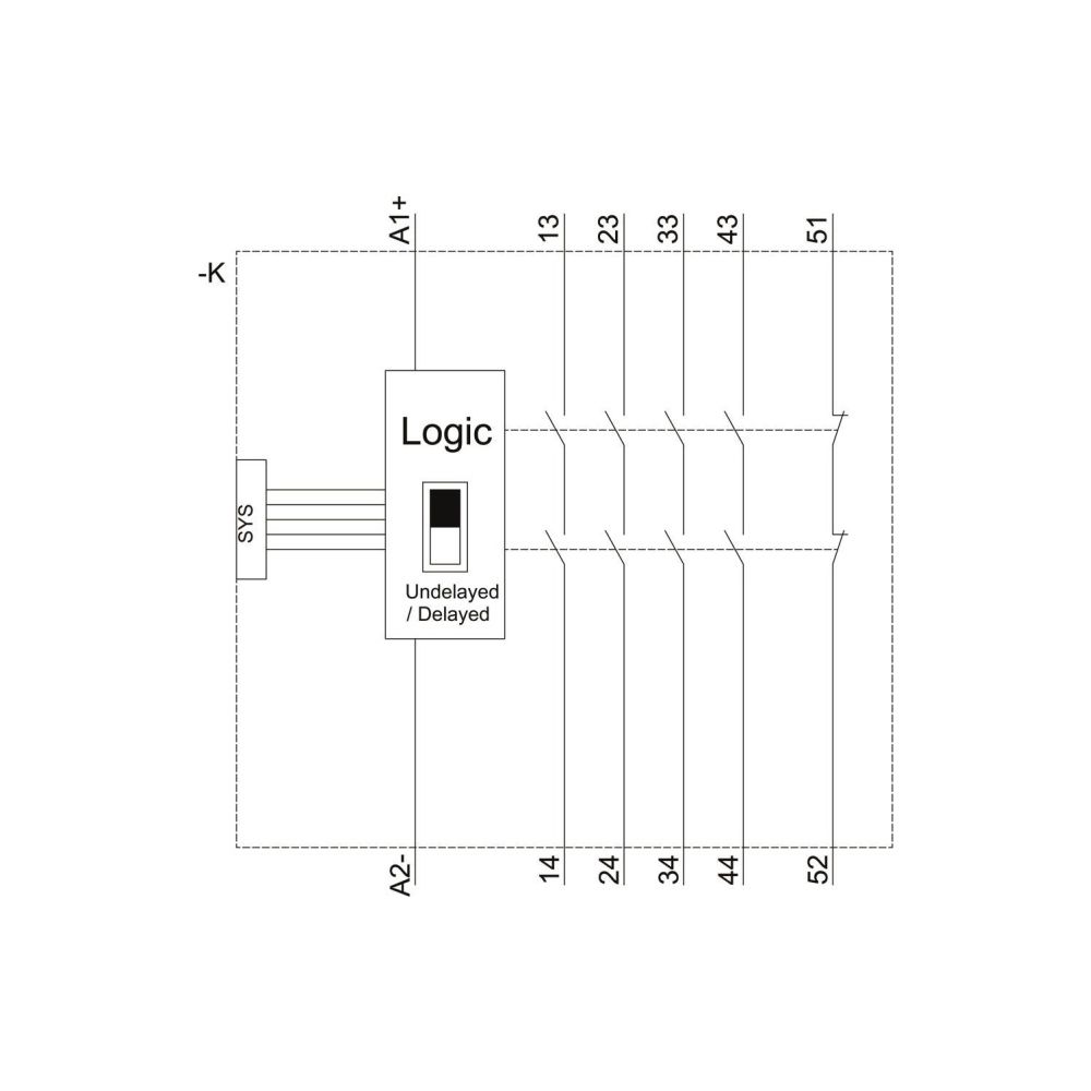 Siemens SIRIUS 3SK12111BB40 Sicherheits-Schaltgerät Grundgerät 22,5x100x121,6mm S... SIEMENS-3SK12111BB40 4011209913752 (Abb. 4)
