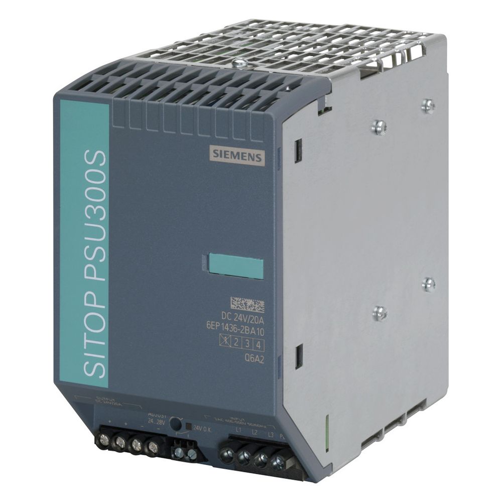 Siemens SITOP PSU300S Stromversorgung 24V 20A 480W 3-phasig Schraubanschluss IP20... SIEMENS-6EP14362BA10 4025515151388 (Abb. 6)