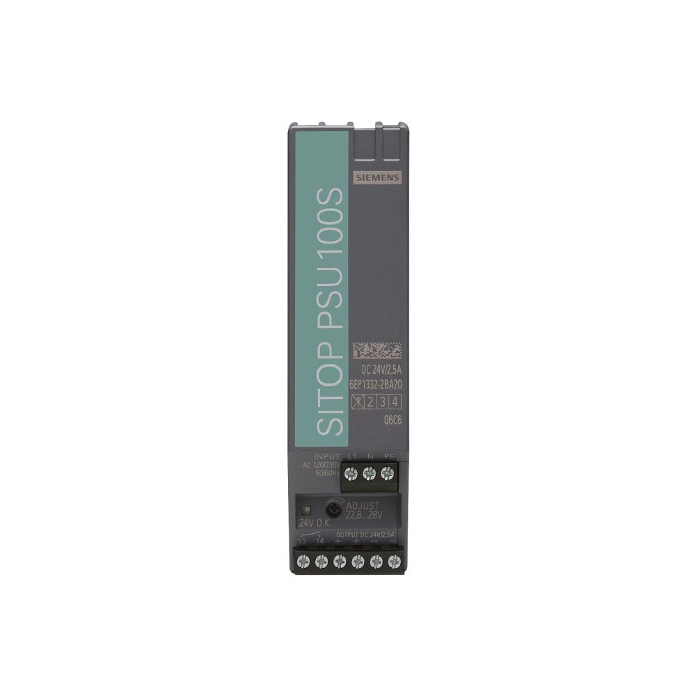 Siemens 6EP13322BA20 SITOP PSU100S 24V 2,5A gerege. Stromvers. Eing. 120/230VAC... SIEMENS-6EP13322BA20 4025515153474 (Abb. 2)