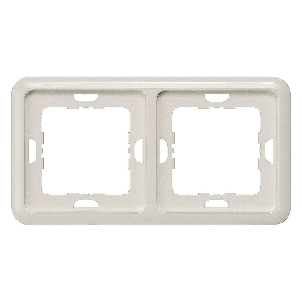 Siemens DELTA profil Rahmen 2-fach 151x80mm Titanweiß 5TG1812... SIEMENS-5TG1812 4001869041902 (Abb. 3)