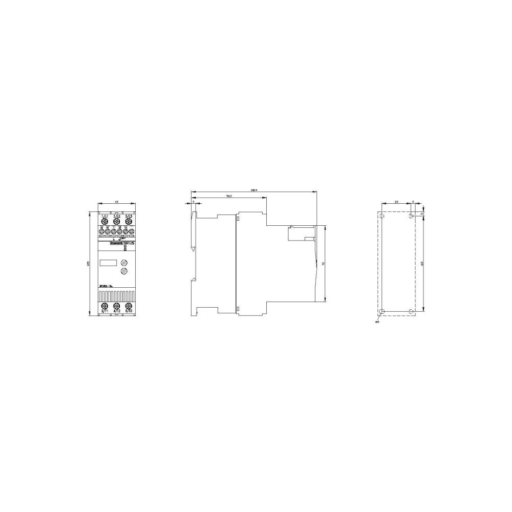 Siemens SIRIUS Sanftstarter 3RW30261BB04 S0 25A 11kW 200-480V 24V AC/DC Schrauban... SIEMENS-3RW30261BB04 4011209719422 (Abb. 2)