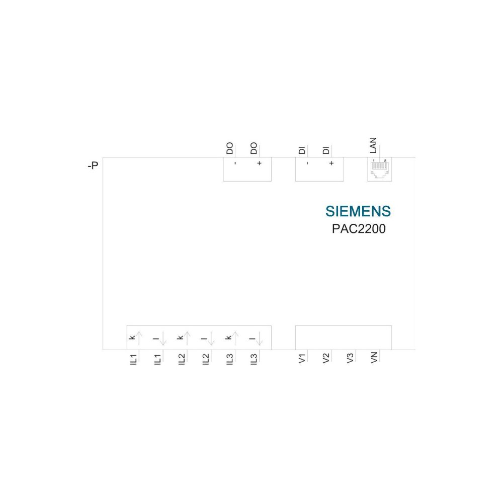 Siemens SENTRON Messgerät 7KM PAC2200 elektronisch 6TE Modbus Zweitarif 100... SIEMENS-7KM2200-2EA30-1EA1 4001869538532 (Abb. 3)