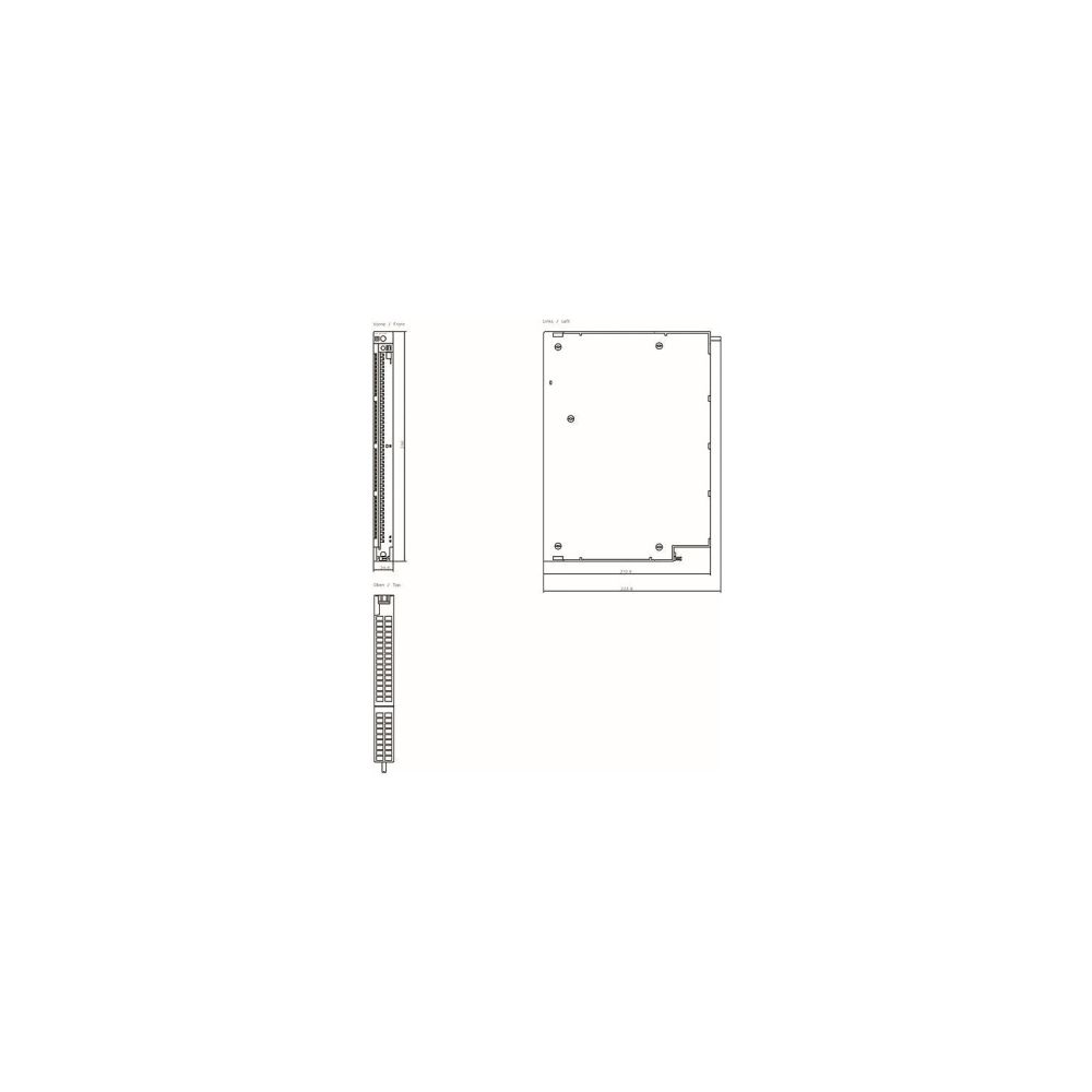 Siemens SIMATIC S7-400 Analogausgabemodul SM 432 8 Ausgänge 13 Bit 290x25x210... SIEMENS-6ES74321HF000AB0 4025515129011 (Abb. 2)