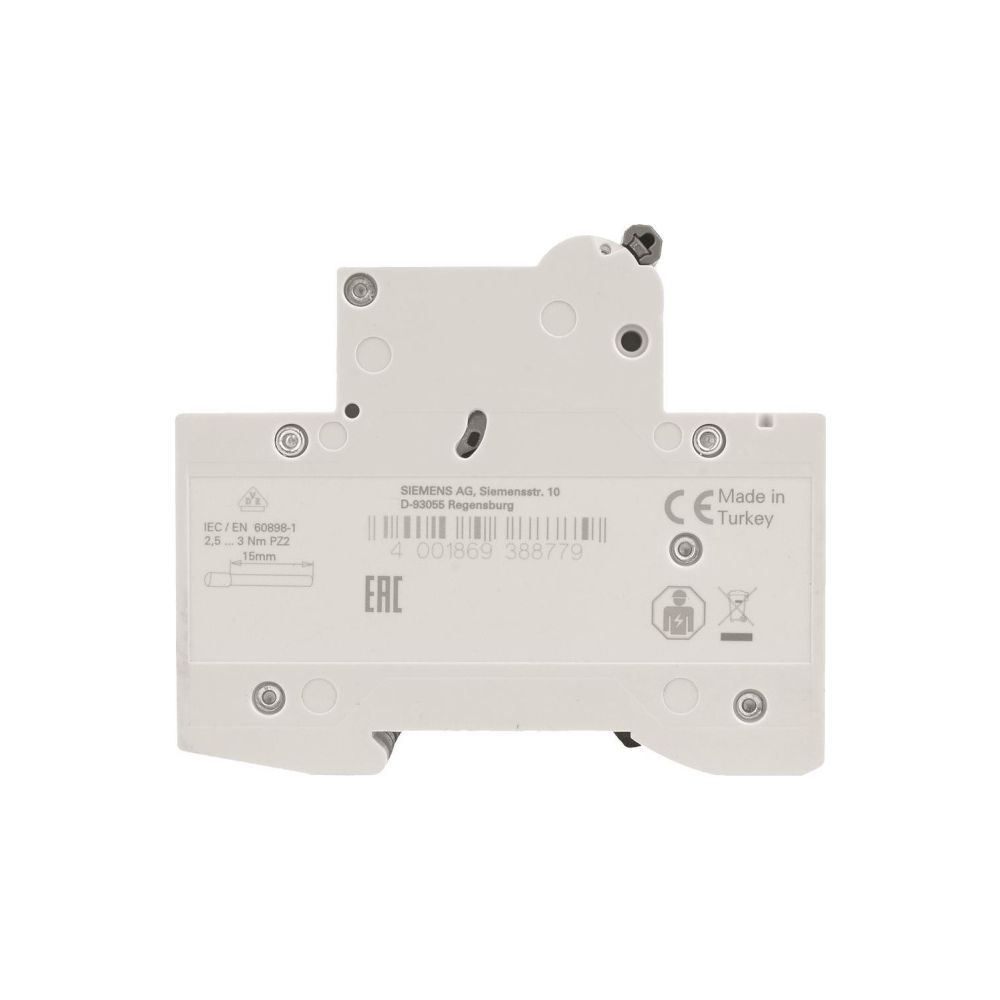 Siemens Leitungsschutzschalter 5SL6320-7, 3-polig, C20A, 6kA, 400V, 3 TE... SIEMENS-5SL63207 4001869388779 (Abb. 4)