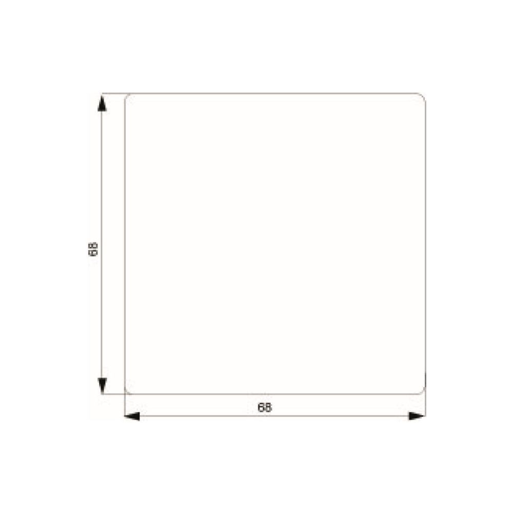 Siemens Wippe DELTA style für Universalschalter 68x68mm Kunststoff Weiß 5TG7141... SIEMENS-5TG7141 4001869218977 (Abb. 2)