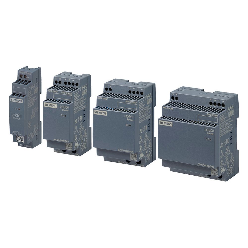 Siemens LOGO!Power Stromversorgung 24V 0,6A 14,4W IP20 90x18x53mm 6EP33306SB0... SIEMENS-6EP33306SB000AY0 4025515154877 (Abb. 9)