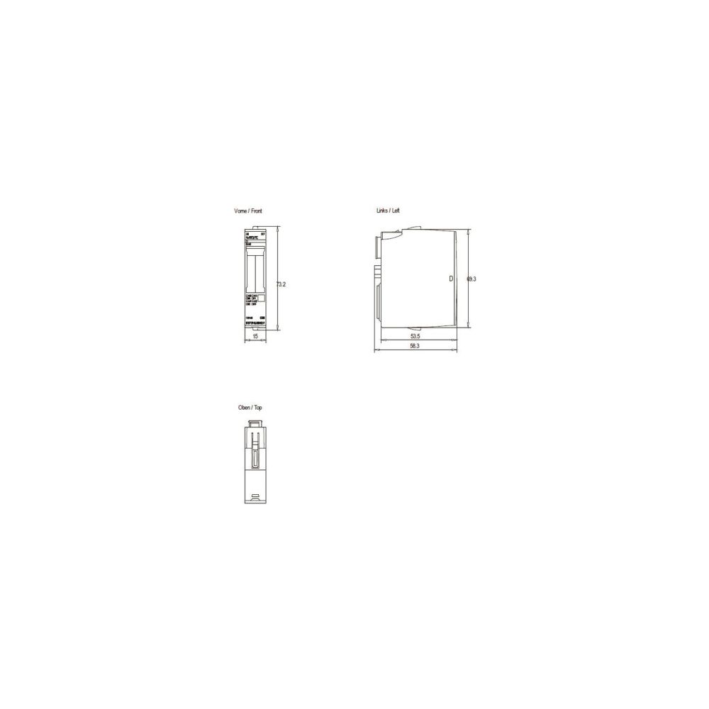 Siemens SIMATIC ET 200SP Analoges Eingangsmodul AI 4xRTD/TC 16Bit 19,2-28,8V ... SIEMENS-6ES71346JD000CA1 4025515080817 (Abb. 2)