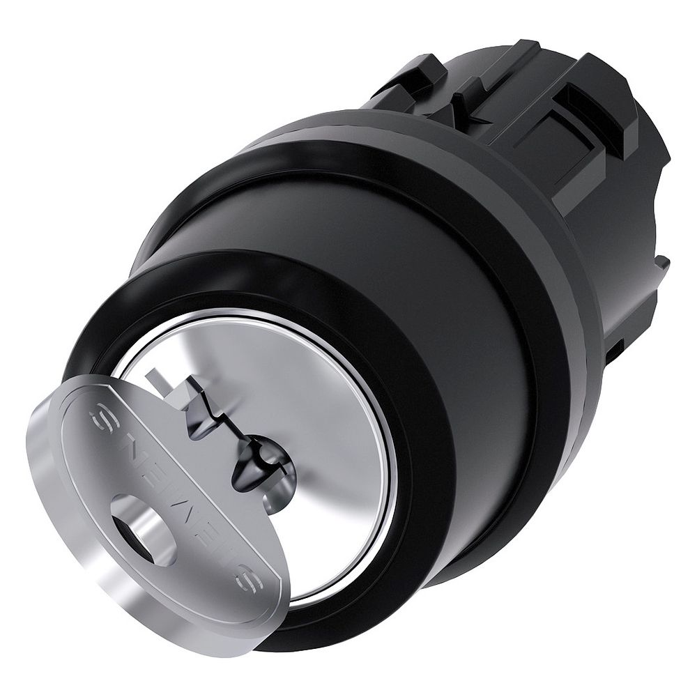 Siemens Schlüsselschalter RONIS 22,3mm 2 Schaltstellungen verrastend 90 Grad ... SIEMENS-3SU10004BF110AA0 4011209962514 (Abb. 2)
