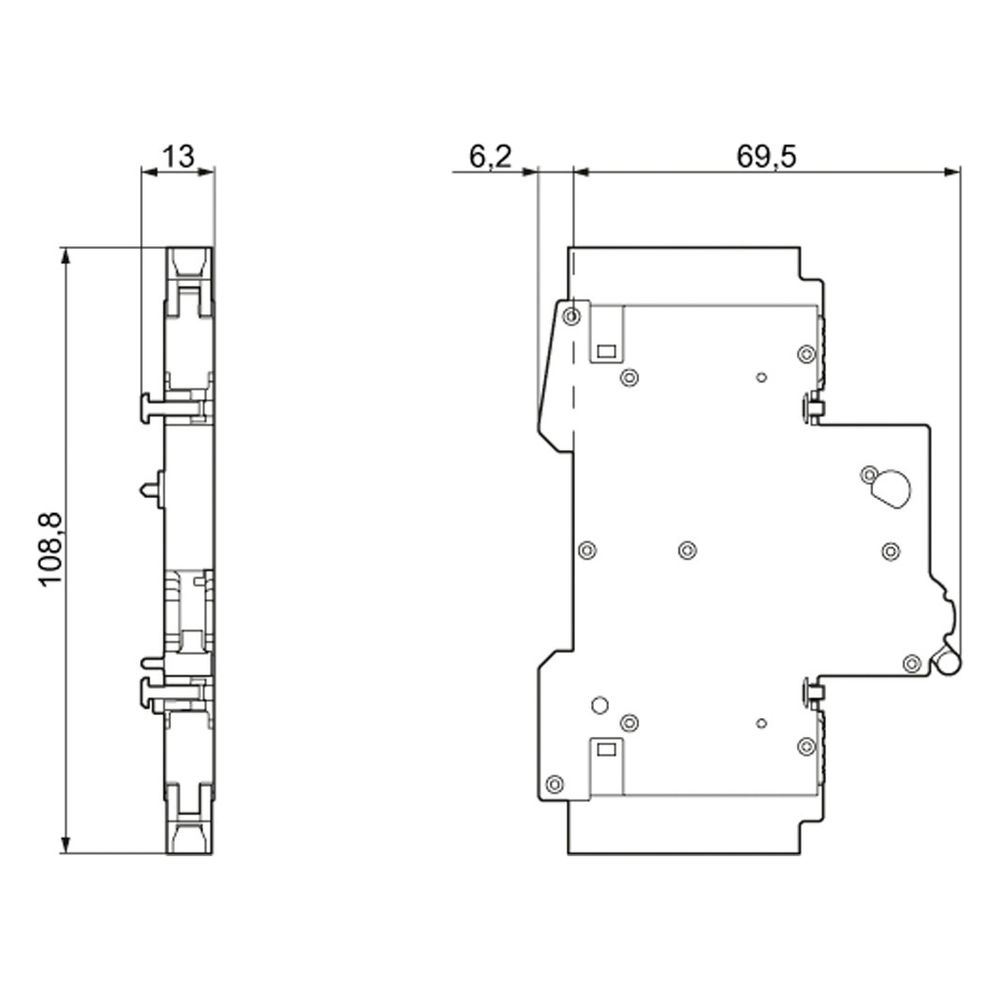 Siemens Hilfsstromschalter 5ST3010-0HG 1 Schließer 1 Öffner 480V 0,5 TE... SIEMENS-5ST30100HG 4001869402215 (Abb. 2)