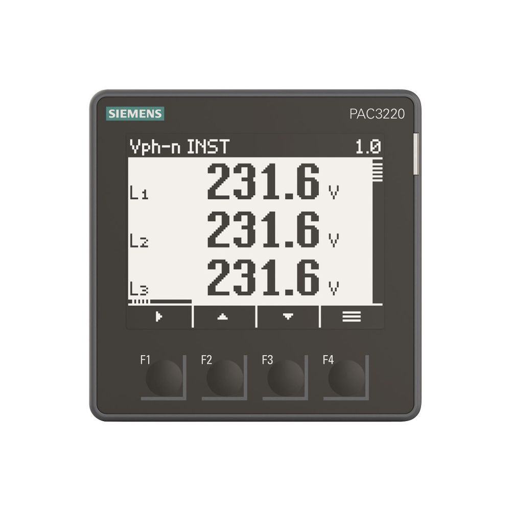 Siemens SENTRON 7KM PAC3220 Messgerät 96x96x56mm 7KM3220-0BA01-1DA0... SIEMENS-7KM32200BA011DA0 4001869570013 (Abb. 2)