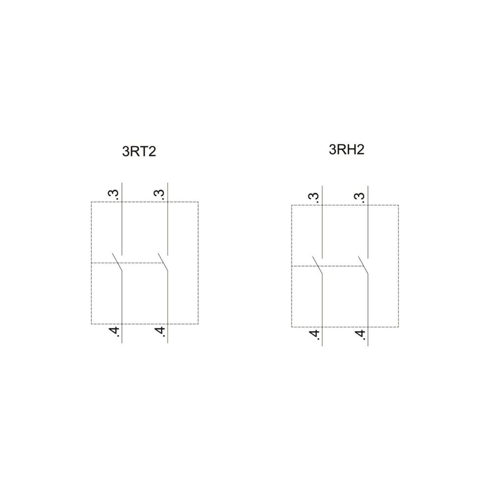 Siemens Hilfsschalterblock 3RH29112HA20 2 Schließer Federzuganschluss für S00/S0... SIEMENS-3RH29112HA20 4011209829541 (Abb. 3)