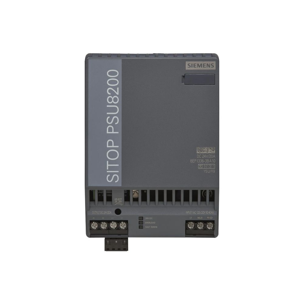 Siemens SITOP PSU8200 Stromversorgung 24V 20A 480W IP20 125x90x125mm 6EP13363BA10... SIEMENS-6EP13363BA10 4025515152583 (Abb. 2)