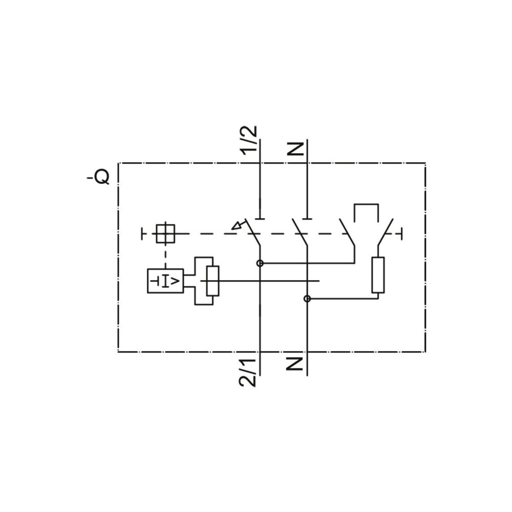 Siemens FI/LS-Schalter 5SV1316-7KK10 Typ A 30mA C10 1-polig+N 6kA 1TE... SIEMENS-5SV13167KK10 4001869557878 (Abb. 4)