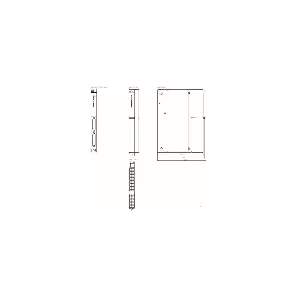Siemens SIMATIC S7-400 Sende-IM 460-1 Anschaltbaugruppe 290x25x280mm 6ES74601... SIEMENS-6ES74601BA010AB0 4019169023924 (Abb. 2)