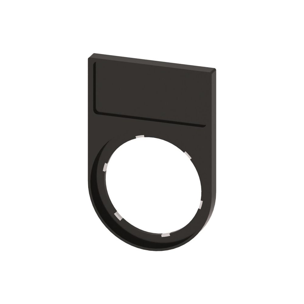 Siemens Schildträger flach abgerundet 29,8x44,8mm schwarz für Bezeichnungssch... SIEMENS-3SU19000AG100AA0 4011209959934 (Abb. 2)