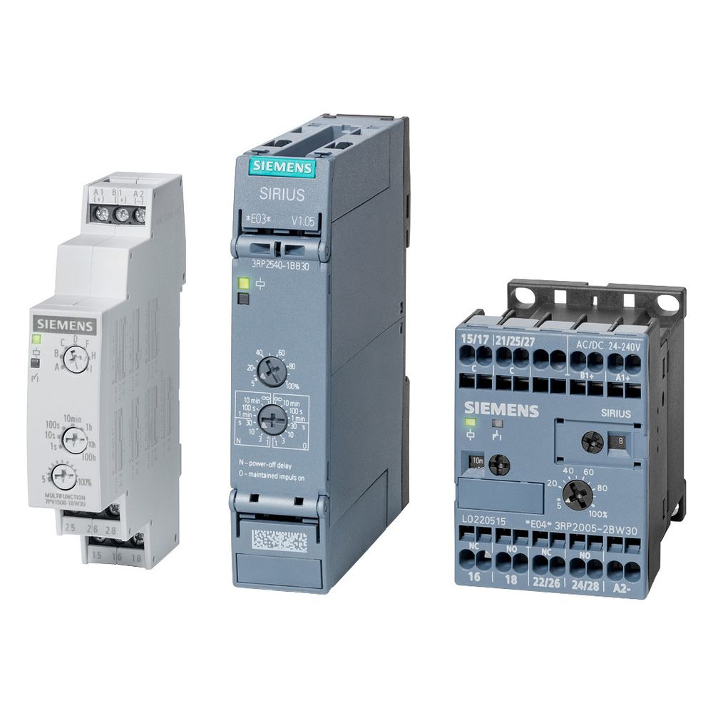 Siemens SIRIUS Zeitrelais 3RP2511-1AW30 ansprechverzögert 1 Wechsler 0,5-10s 12-2... SIEMENS-3RP25111AW30 4011209943544 (Abb. 3)