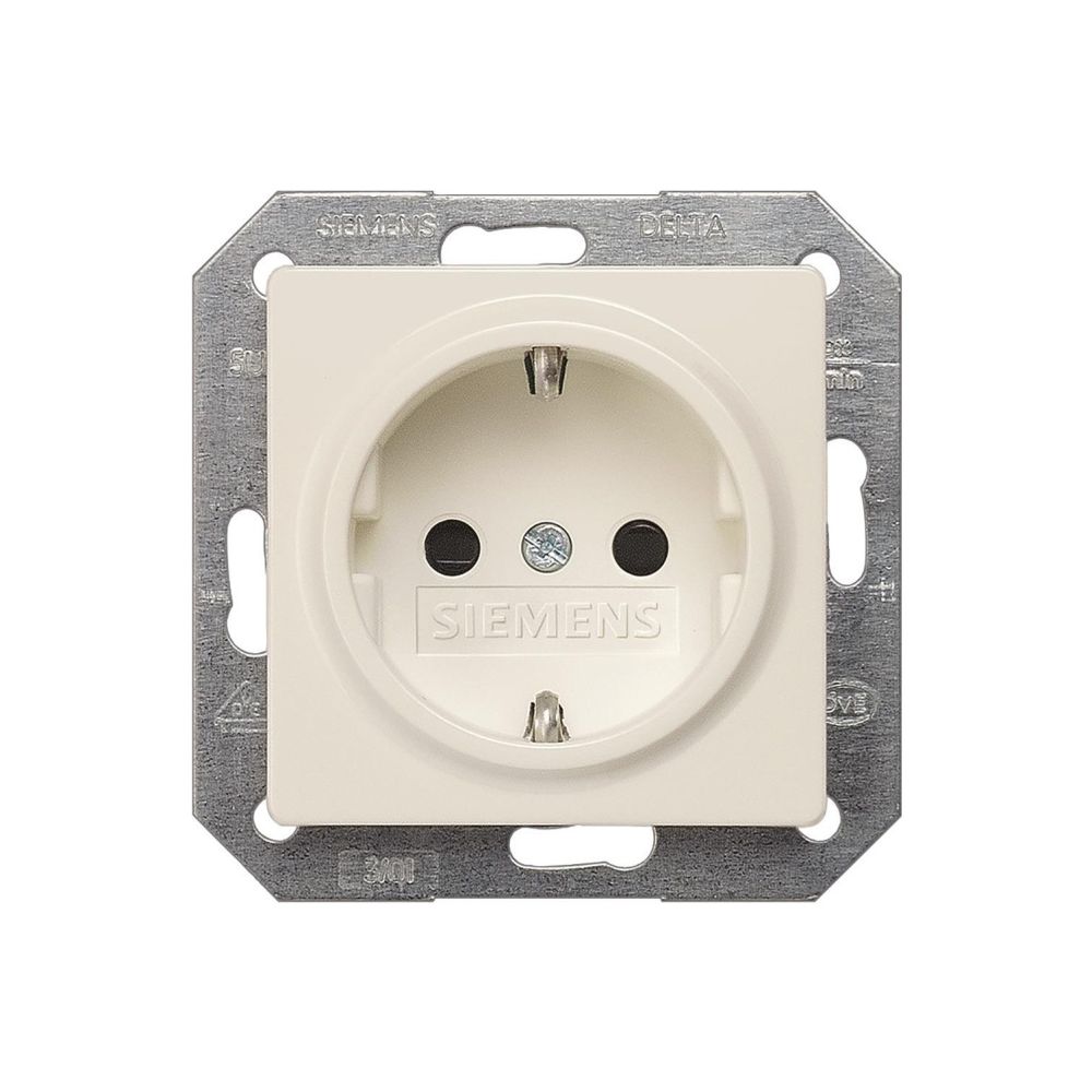 Siemens SCHUKO-Steckdose DELTA i-system mit erhöhtem Berührungsschutz 16A 250V 70x70x4... SIEMENS-5UB1518 4001869051611 (Abb. 2)